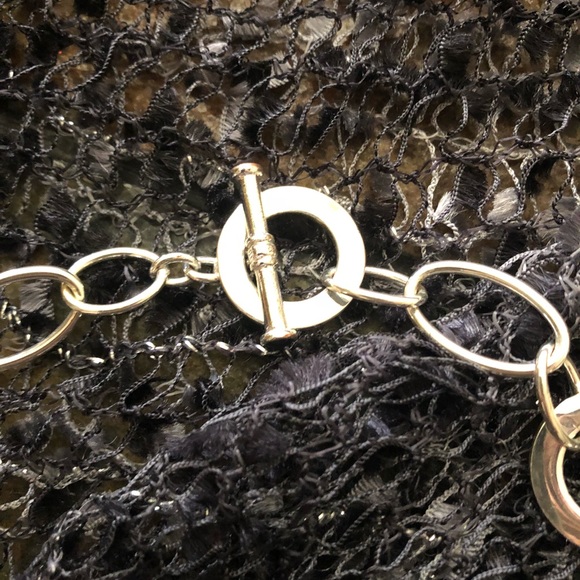 Silver Chain Link Necklace - Picture 2 of 4